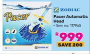 Zodiac Pacer Automatic Head