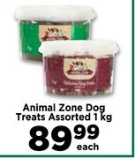 Animal Zone Dog Treats Assorted-1kg Each