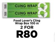 Food Lover's Cling Wrap Box-For 2 x 100m
