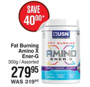 USN Fat Burning Amino X Ener-G Assorted-300g