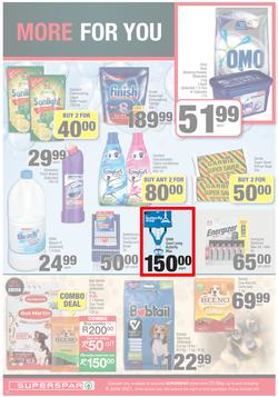 SUPERSPAR EASTERN CAPE : My Superspar (25 May - 6 June 2021) Valid in Despatch, Sunridge, Nicks Food Berea, Vincent, Knysna, George, Jeffery's Bay, St. Francis Bay, Port Alfred, Uitenhage, Queenstown, page 10
