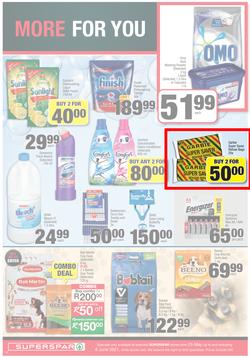 SUPERSPAR EASTERN CAPE : My Superspar (25 May - 6 June 2021) Valid in Despatch, Sunridge, Nicks Food Berea, Vincent, Knysna, George, Jeffery's Bay, St. Francis Bay, Port Alfred, Uitenhage, Queenstown, page 10
