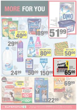 SUPERSPAR EASTERN CAPE : My Superspar (25 May - 6 June 2021) Valid in Despatch, Sunridge, Nicks Food Berea, Vincent, Knysna, George, Jeffery's Bay, St. Francis Bay, Port Alfred, Uitenhage, Queenstown, page 10