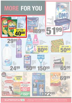 SUPERSPAR EASTERN CAPE : My Superspar (25 May - 6 June 2021) Valid in Despatch, Sunridge, Nicks Food Berea, Vincent, Knysna, George, Jeffery's Bay, St. Francis Bay, Port Alfred, Uitenhage, Queenstown, page 10