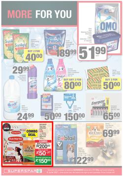 SUPERSPAR EASTERN CAPE : My Superspar (25 May - 6 June 2021) Valid in Despatch, Sunridge, Nicks Food Berea, Vincent, Knysna, George, Jeffery's Bay, St. Francis Bay, Port Alfred, Uitenhage, Queenstown, page 10