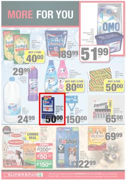 SUPERSPAR EASTERN CAPE : My Superspar (25 May - 6 June 2021) Valid in Despatch, Sunridge, Nicks Food Berea, Vincent, Knysna, George, Jeffery's Bay, St. Francis Bay, Port Alfred, Uitenhage, Queenstown, page 10