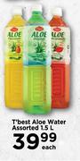 T'best Aloe Water Assorted-1.5Ltr Each