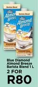Blue Diamond Almond Breeze Barista Blend-For 2 x 1Ltr