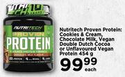 Nutritech Proven Protein: Cookies & Cream, Chocolate Milk-454g Each
