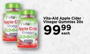 Vita-Aid Apple Cider Vinegar Gummies-30s Each