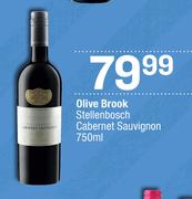 Olive Brook Stellenbosch Cabernet Sauvignon-750ml
