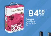 Namaqua Sweet Rose, Red Or White-3L Each