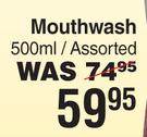 Parodontax Mouthwash Assorted-500ml