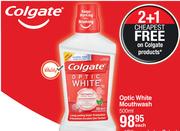 Colgate Optic White Mouthwash-500ml Each
