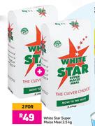 White Star Super Maize Meal-For 2 x 2.5kg
