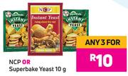 NCP Or Superbake Yeast-For Any 3 x 10g