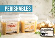 Food Lover's Crushed Garlic Or Crushed Garlic & Ginger-1Kg Each