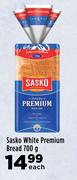 Sasko White Premium Bread-700g Each