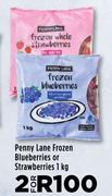 Penny Lane Frozen Blueberries Or Strawberries-For 2 x 1Kg