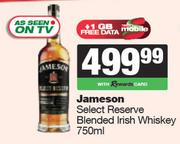 Jameson Select Reserve Blended Irish Whiskey-750ml