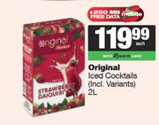 Original Iced Cocktails (Incl. Variants)-2Ltr Each