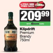 Klipdrift Premium Brandy-750ml