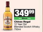 Chivas Regal 12 Year Old Blended Scotch Whisky-750ml