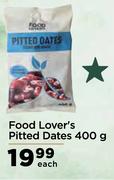 Food Lover's Pitted Dates-400g Each