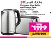 Russell Hobbs Stainless Steel Kettle & Toaster Pack
