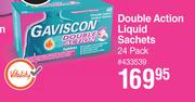 Gaviscon Double Action Liquid Sachets 24 Pack 433539