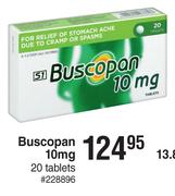 Buscopan 10mg 20 Tablets 228896