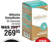 Mibiotix Daily Biotic 30 Capsules 210259