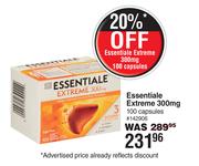 Essentiale Extreme 300mg 100 Capsules 142906