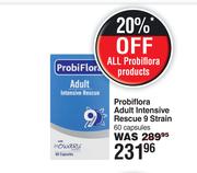 Probiflora Adult Intensive Rescue 9 Strain 60 Capsules
