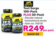 NPL Test Surge 100 Pack Plus 30 Pack-Per Pack