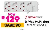 Powerworx 8 Way Multiplug