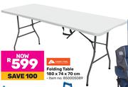 Ozark Trail Folding Table 180 x 74 x 70cm-Each