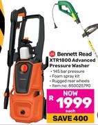 Bennett Read XTR1800 Advanced Pressure Washer