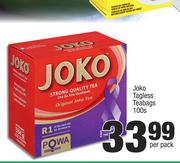 Joko Tagless Teabags-100's Per Pack