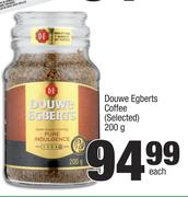 Douwe Egberts Coffee (Selected)-200g Each