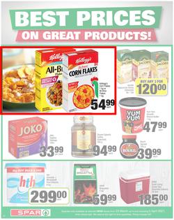 SPAR EASTERN CAPE : Your One Stop Easter Shop (23 March - 5 April 2021) Valid in Acres, Algoa Park, Aliwal North, Aspen, Cambridge, Crossways, Dagbreek, Seaview, Sherwood, page 10