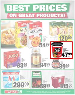 SPAR EASTERN CAPE : Your One Stop Easter Shop (23 March - 5 April 2021) Valid in Acres, Algoa Park, Aliwal North, Aspen, Cambridge, Crossways, Dagbreek, Seaview, Sherwood, page 10