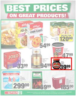 SPAR EASTERN CAPE : Your One Stop Easter Shop (23 March - 5 April 2021) Valid in Acres, Algoa Park, Aliwal North, Aspen, Cambridge, Crossways, Dagbreek, Seaview, Sherwood, page 10