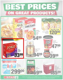 SPAR EASTERN CAPE : Your One Stop Easter Shop (23 March - 5 April 2021) Valid in Acres, Algoa Park, Aliwal North, Aspen, Cambridge, Crossways, Dagbreek, Seaview, Sherwood, page 10