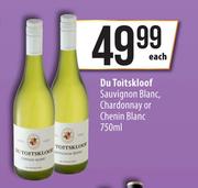 Du Toitskloof Sauvignon Blanc, Chardonnay Or Chenin Blanc-750ml Each