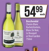 Boschendal Chenin Blanc, Rachelsfontein, Blanc De Noir, Le Bouquet Or Rose Garden-750ml Each
