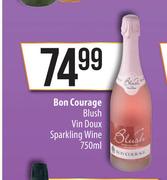 Bon Courage Blush Vin Doux Sparkling Wine-750ml