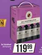 Du Toitskloof (All Variants)-3Ltr Each