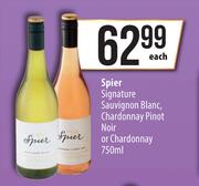 Spier Signature Sauvignon Blanc, Chardonnay Pinot Noir Or Chardonnay-750ml Each