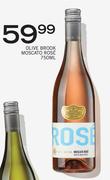 Olive Brook Moscato Rose-750ml